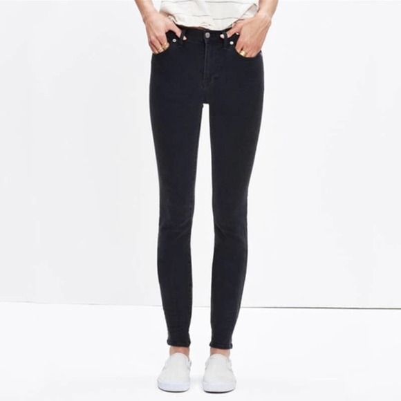 Madewell Denim - Madewell | 9" High-Rise Skinny Jeans in Lunar 29